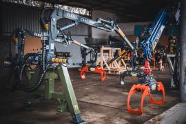 Хидравлична ръка ForsMW a Weimer |  Горска техника | Дървообработващи машини | ScandiForest, s.r.o.