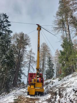 Горска въжена линия KOLLER K602 | Горска техника | Дървообработващи машини | KOMITrade s.r.o.