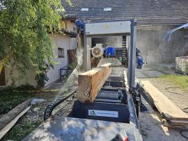 Дънерен лентов трион TP-600 mobilní , |  Дървообработваща техника | Дървообработващи машини | Drekos Made s.r.o