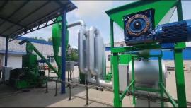 Преса - брикетираща Briketovací linka |  Преработка на дървения отпадък | Дървообработващи машини | Pila Hradec 