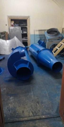 Засмукващо устройство Cyklonový odlučovač pílin  |  Сушилни, климатизация | Дървообработващи машини | Juraj polovka šneky výroba 