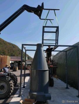 Засмукващо устройство Cyklonový odlučovač pílin  |  Сушилни, климатизация | Дървообработващи машини | Juraj polovka šneky výroba 