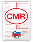 Документ на международната товарителница CMR (english & slovenščina)
