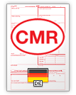 Документ на международната товарителница CMR (english & deutsch)